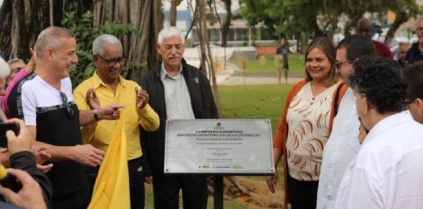 Geraldo Vida agradece revitalização da praça em frente à sede da AAPVR